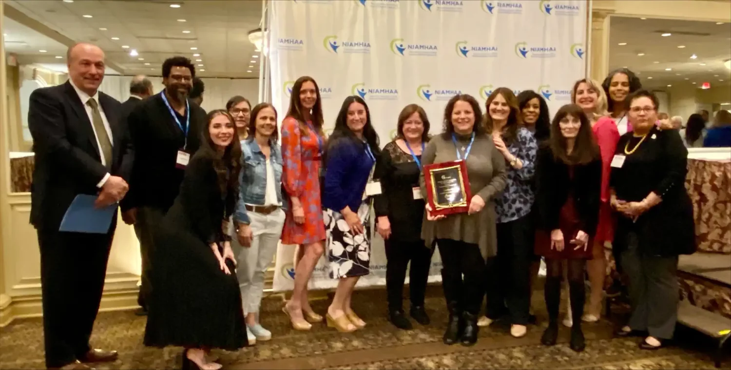 CarePlus New Jersey provider of the year by the New Jersey association of mental health and addiction agencies | Care Plus New Jersey