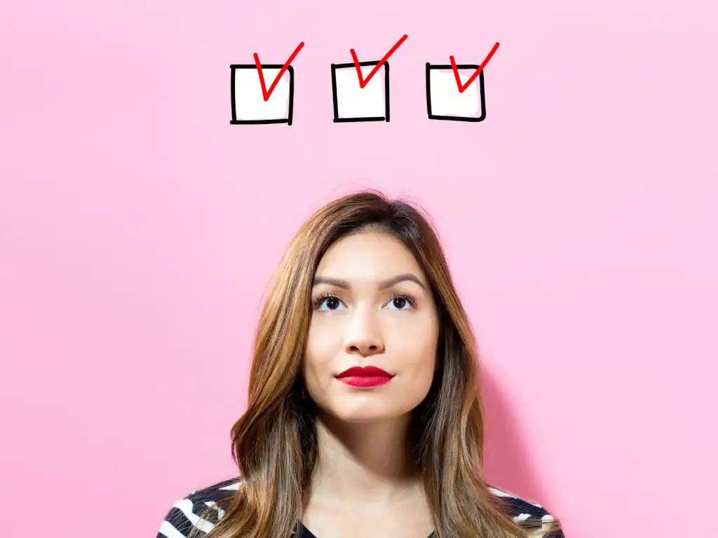 A Woman Looking at a List of ADHD Symptoms | Care Plus NJ